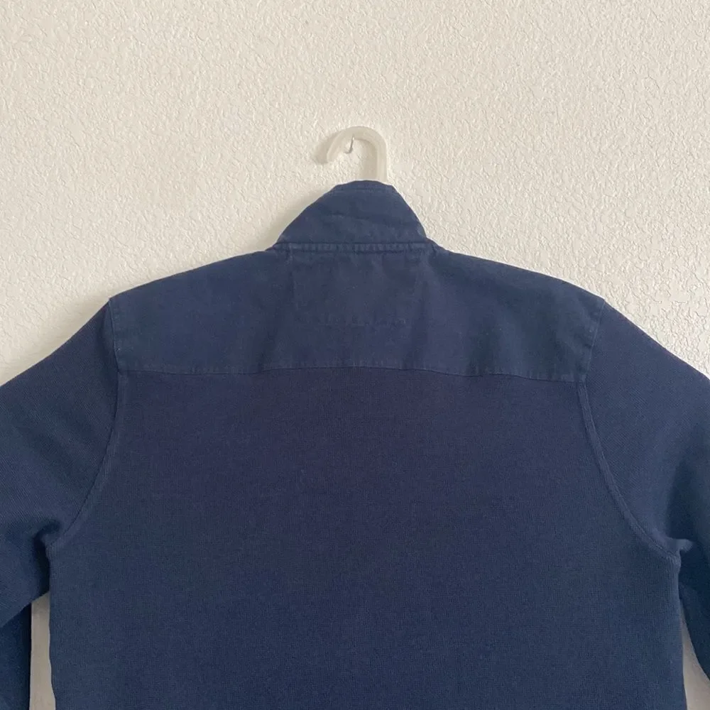 BANANA REPUBLIC Men’s Navy Full Zip Fully Lined Jacket Size M